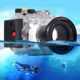  PULUZ Trường hợp lặn sâu dưới nước 40m Vỏ máy ảnh chống thấm nước cho Sony RX100 III (Trong suốt) 
