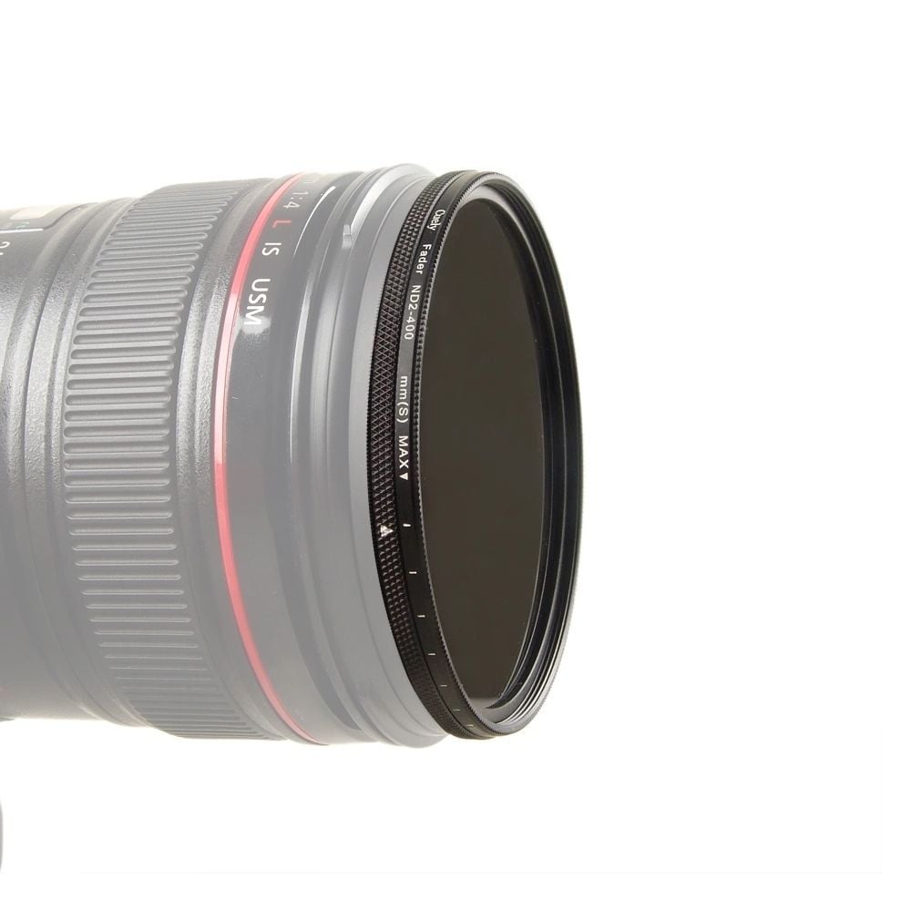 Luậnry 67mm ND2-400 ND2 sang ND400 ND Lens Bộ lọc biến đổi có thể điều chỉnh mật độ trung tính 