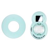  Gương tự sướng ống kính máy ảnh kỹ thuật số mini + Bộ vòng tròn phụ cho FUJIFILM Instax Mini7 + (Trắng) 