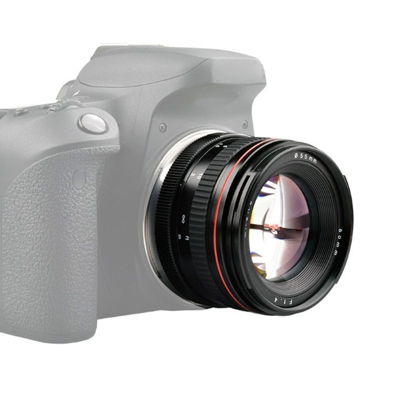  Ống kính lấy nét cố định chân dung khẩu độ lớn Lightdow EF 50mm F1.4 USM dành cho Canon 