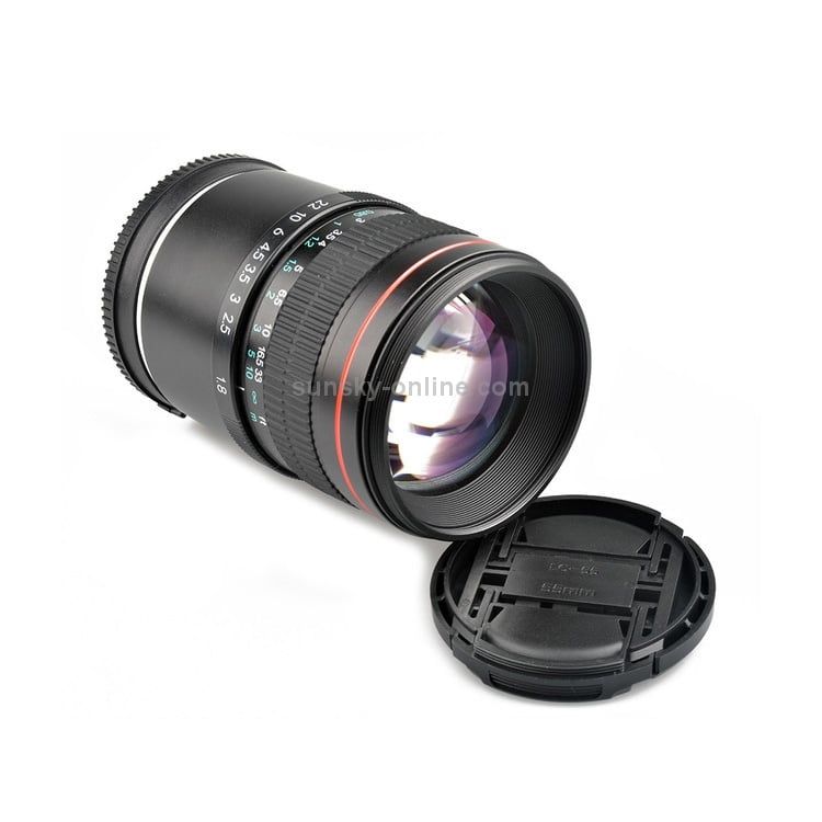  Ống kính máy ảnh lấy nét thủ công lấy nét thủ công Lightdow 85mm F1.8 Macro dành cho máy ảnh Sony 