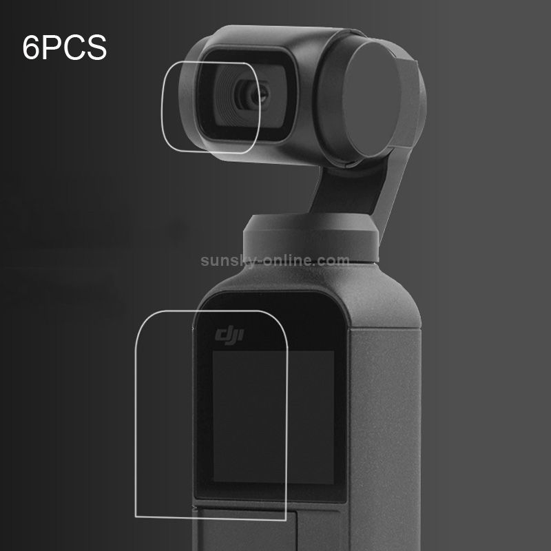  6 PCS HD Lens Protector + Screen Film cho DJI OSMO Pocket Gimbal 