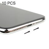  10 chiếc vít cổng sạc PCS cho iPhone X (Đen) 