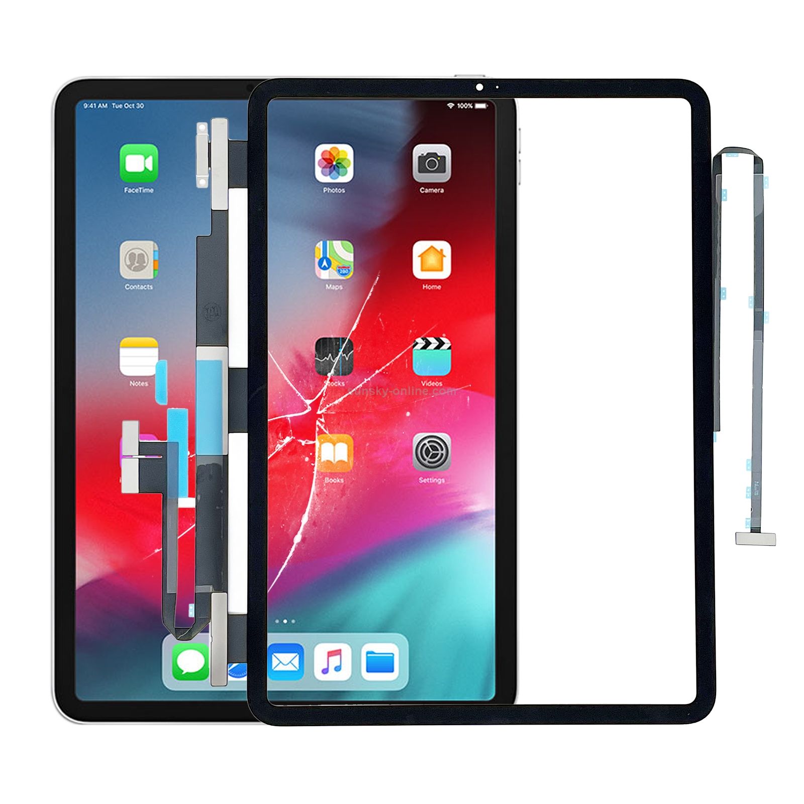  Bảng điều khiển cảm ứng cho iPad Pro 11 Inch (2018) A1934 A1979 A1980 A2013 