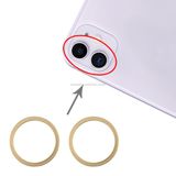  2 PCS Camera sau Ống kính bằng kính Vòng bảo vệ bằng kim loại Vòng đeo cho iPhone 11 (Bạc) 