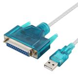  Cáp USB 2.0 đến DB25 Pin Female, Chiều dài: 1,5m 