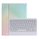  B011 Vỏ bọc bàn phím Bluetooth có thể chia tách với Triangle Chủ & Slot Pen cho iPad Pro 11 Inch 2021 & 2020 & 2018 / Air 4 10,9 inch (Mẫu kim cương đen) 