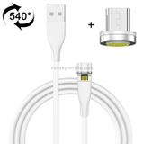  2m USB sang Micro USB Cáp sạc từ tính xoay 540 độ (Đen) 