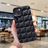  Cho iPhone 12 Pro 3D Grid TPU Phone Case (Hồng) 