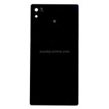  Chất liệu kính nguyên bản Nắp lưng cho Sony Xperia Z4 (Xanh lam) 