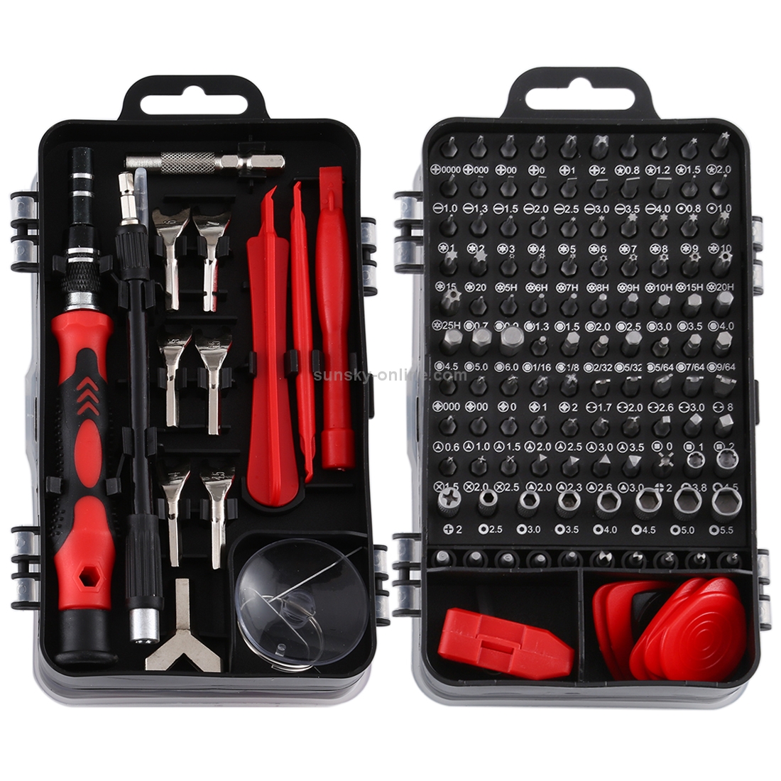 Kit de Destornilladores Electrónicos 115PCS: ¡Tu Solución Completa para Reparaciones! - Kit destornilladores electrónica 115PCS
