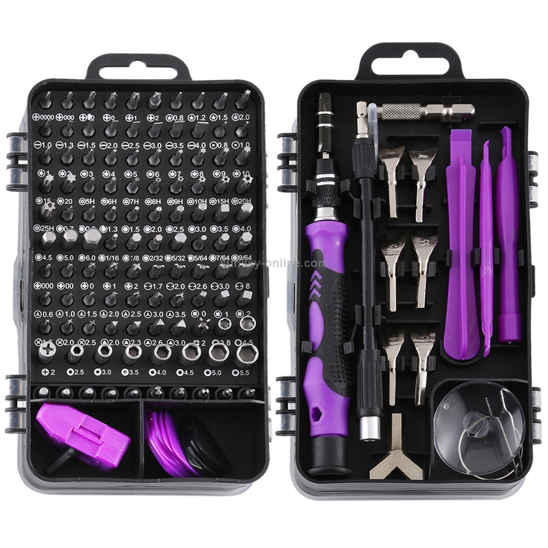 Kit de Destornilladores Electrónicos 115PCS: ¡Tu Solución Completa para Reparaciones! - Kit destornilladores electrónica 115PCS