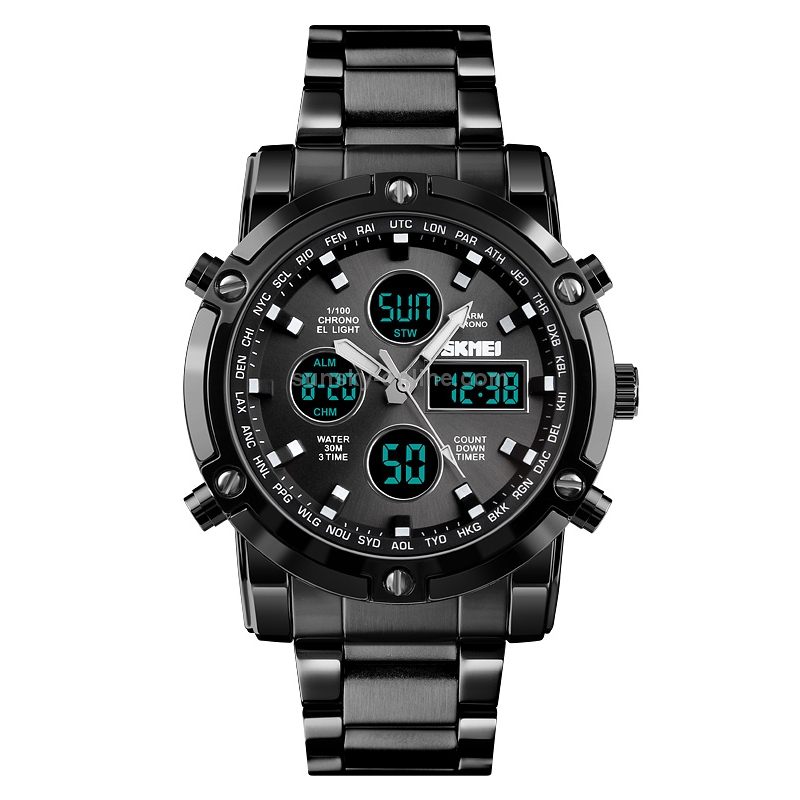 Reloj Joefox 2308G: Elegancia y Funcionalidad en tu Muñeca - 2308G RELOJ JOEFOX ANA-DIG METALICO