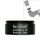  Datyson 5P0092 Phụ kiện kính thiên văn thiên văn có ren thô 1,25 inch Thấu kính tiêu cự giảm 0,5X Thấu kính công suất giảm (Đen) 