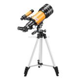  Kính viễn vọng thiên văn khúc xạ Stargazing độ nét cao (Đen vàng) 