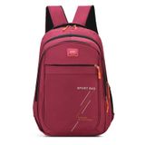  Ba lô thể thao Túi sinh viên Du lịch ngoài trời Ba lô Túi máy tính (Đen) 