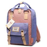  Ba lô du lịch thông thường thời trang Túi đựng laptop Túi học sinh có tay cầm, Kích thước: 38*28*11cm 