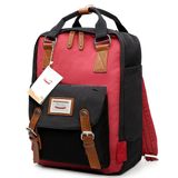  Ba lô du lịch thông thường thời trang Túi đựng laptop Túi học sinh có tay cầm, Kích thước: 38*28*11cm 