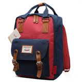  Ba lô du lịch thông thường thời trang Túi đựng laptop Túi học sinh có tay cầm, Kích thước: 38*28*11cm 