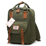  Ba lô du lịch thông thường thời trang Túi đựng laptop Túi học sinh có tay cầm, Kích thước: 38*28*11cm 