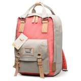  Ba lô du lịch thông thường thời trang Túi đựng laptop Túi học sinh có tay cầm, Kích thước: 38*28*11cm 