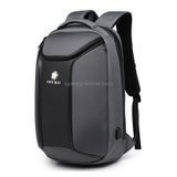  Túi đựng máy tính chống trộm dành cho doanh nhân Ozuko 9318 Balo thể thao ngoài trời dành cho sinh viên có cổng sạc USB bên ngoài (Màu nâu) 