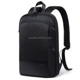  BANGE Thời trang Giản dị Nhẹ nhàng Túi vải Oxford Chống thấm Nước Du lịch Ngoài trời Nam Ba lô (Đen) 