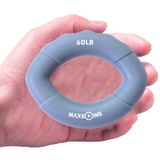  2 chiếc Maxsoins MXO-009898 Bộ sưu tập ngón tay silicon Thiết bị cầm tay Phục hồi hình dạng ô liu Thiết bị Pinch, Đặc điểm kỹ thuật: 60lb (Xám) 