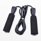 7 chiếc 2,8m Bọt Skipping Sợi dây cho kỳ thi sinh viên Thể dục ngoài trời Bỏ qua dây thừng (Đen) 