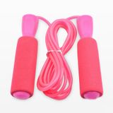  7 chiếc 2,8m Bọt Skipping Sợi dây cho kỳ thi sinh viên Thể dục ngoài trời Bỏ qua dây thừng (Đen) 