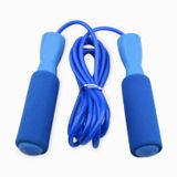  7 chiếc 2,8m Bọt Skipping Sợi dây cho kỳ thi sinh viên Thể dục ngoài trời Bỏ qua dây thừng (Đen) 