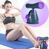  Hỗ trợ Ngồi lên Thiết bị tập thể dục Hộ gia đình Cố định Chân Yoga Bài tập Bụng Huấn luyện viên (Cyan) 