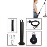  Thiết bị tập thể dục tự chế Thiết bị tập luyện kéo xuống cao tại nhà Rally Triceps, Đặc điểm kỹ thuật: Bộ khay đĩa 4,8cm Bộ 1 