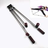  Thiết bị huấn luyện ngựa một chữ bằng thép không gỉ Máy kéo căng dây chằng Yoga Khiêu vũ, Kiểu dáng: Phiên bản điều chỉnh 9 lỗ 