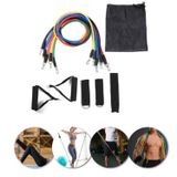  Bộ thiết bị thể dục dây kéo gia đình 11 trong 1 TPE khóa năm điểm 