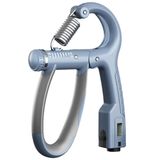  10-100kg Máy tập thể dục cơ tay có thể điều chỉnh tay cầm có bộ đếm (Màu xanh da trời) 