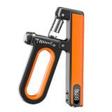  Máy đếm điện tử Máy tăng cường tay cầm 10-120kg Máy tập ngón tay mở rộng cổ tay cho người tập Phục hồi cơ bắp (Xám xanh) 