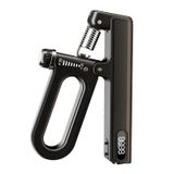  Máy đếm điện tử Máy tăng cường tay cầm 10-120kg Máy tập ngón tay mở rộng cổ tay cho người tập Phục hồi cơ bắp (Xám xanh) 