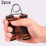  2 PCS Máy tập thể dục tay bằng bọt mềm Một loại tay cầm Gripper để tăng nhanh sức mạnh của cẳng tay và ngón tay, giao màu ngẫu nhiên 