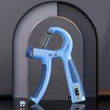  Máy tập thể dục Máy tập sức bền cánh tay Máy kéo ngón tay Máy tập sức bền Cơ đếm-Màu xanh 