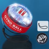  Từ tính Cổ tay Bóng Gyro Đào tạo Thiết bị tập thể dục giải nén, Màu sắc: Đỏ có ánh sáng 