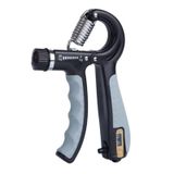  5-60KG Tay cầm có thể điều chỉnh Sức mạnh Cổ tay Máy tập thể dục Cổ tay Màu xám Đen Có thể đếm được 
