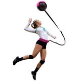  Thiết bị tập luyện bóng chuyền ngoài trời Túi bóng chuyền Rebound Đai tập bóng chuyền (Đen) 