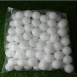  150 PCS No Letter Quả bóng bàn có đường may để hòa / giải trí, Đường kính: 40mm (Trắng) 