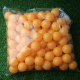  150 PCS No Letter Quả bóng bàn có đường may để hòa / giải trí, Đường kính: 40mm (Trắng) 