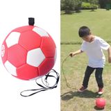  Đào tạo trẻ em bóng đá với dây có thể tháo rời (số 4 màu đỏ) 