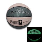  U-9007 3 trong 1 Số 7 Bóng rổ da PU bán phát sáng + Bộ thổi phồng + Túi bóng cho người lớn 