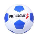  REGAIL Số 4 Bóng đá khâu bằng máy chống cháy nổ dành cho đào tạo thanh thiếu niên (Đen) 