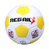  REGAIL Số 4 Bóng đá khâu bằng máy chống cháy nổ dành cho đào tạo thanh thiếu niên (Đen) 