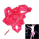  5 CÁI 4 m Màu sắc nghệ thuật Thể dục Ruy băng Đạo cụ khiêu vũ Đồ chơi trẻ em (Hồng) 